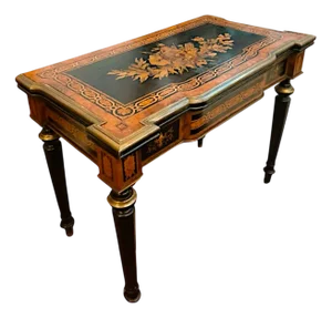 Piedmontese Inlaid Game Table, 1810s