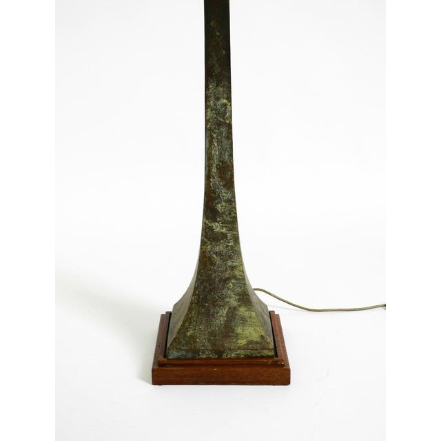 Bronze Verdigris Floor Lamp by Stewart Ross James for Hansen Lighting, USA, 1960s For Sale - Image 15 of 18