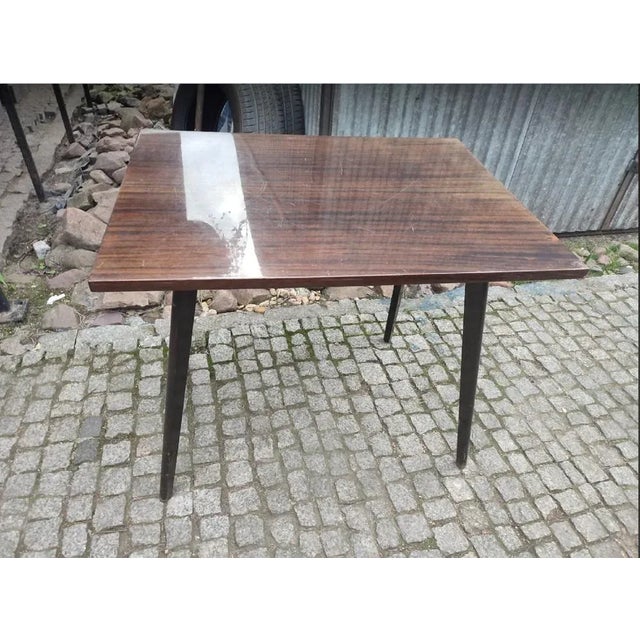 Vintage Nakło Nad Notecia Table, 1970s For Sale - Image 6 of 7