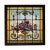 Antique Stained Glass Window For Sale