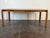 Vintage 1970's Oak Dining Table For Sale In Los Angeles - Image 6 of 18