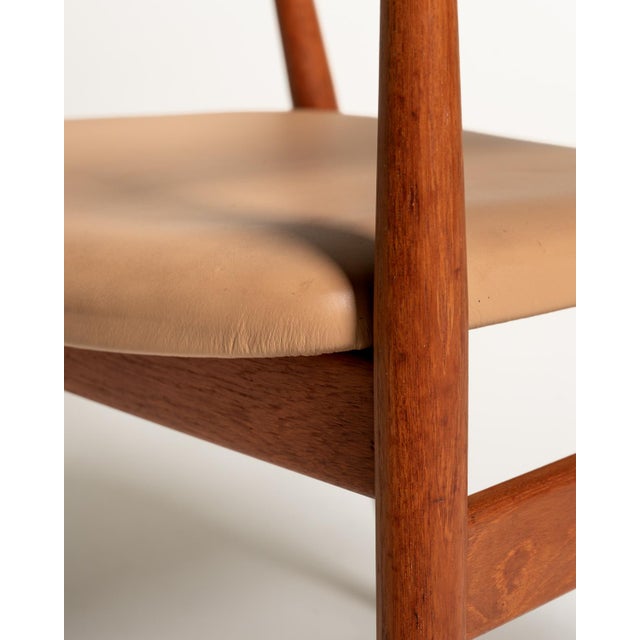Vintage Scandinavian Teak Armchair, 1960s For Sale - Image 11 of 12