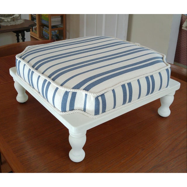 Nautical Ottoman/Footstool Chairish