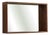 Campo Minimalist Wall Mirror in Walnut by Filipe & Viricel For Sale