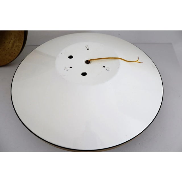 Italian Flush Mounts in Brass by Angelo Brotto for Esperia, 1970s, Set of 2 For Sale - Image 15 of 18