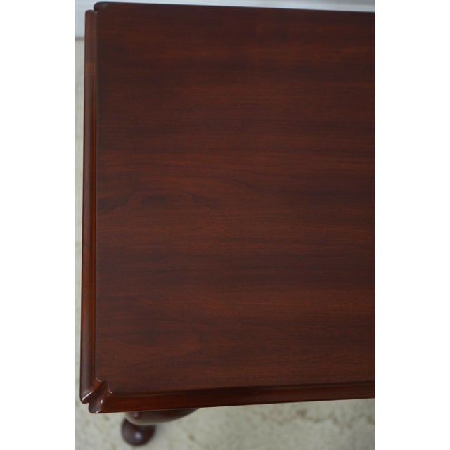 Henkel Harris Cherry 3 Drawer Sofa Table For Sale - Image 9 of 18