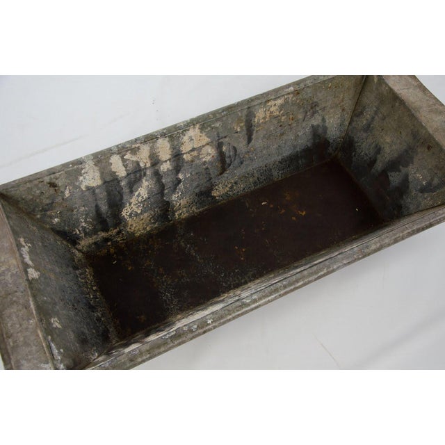 Vintage French Galvanized Metal Dough Bowl Chairish