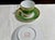 Carlsbad Porcelain 1900 Victoria Carlsbad Green & Gold Porcelain Tea Set (8 Pieces) For Sale - Image 4 of 4