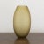Italian Murano Glass Vase in Amber Color For Sale - Image 6 of 11