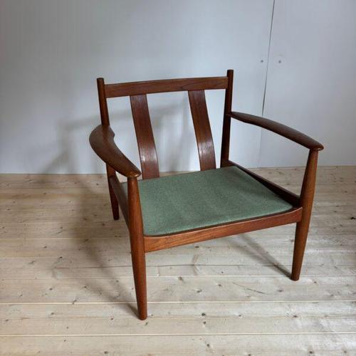 Vintage Armchair by Grete Jalk, Denmark, 1960 For Sale - Image 4 of 7