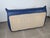 Vintage Togo Three-Seater Sofa in Blue Leather by Michel Ducaroy for Ligne Roset, 1980s For Sale - Image 9 of 10