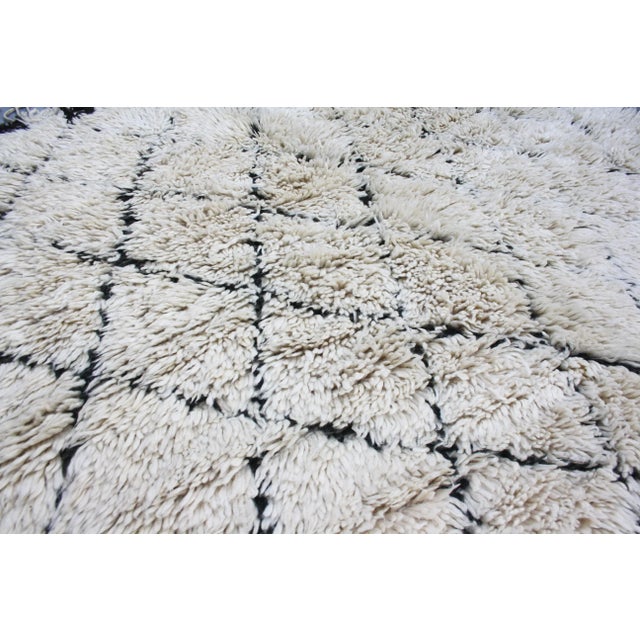 Mid 20th Century Mid 20th Century Vintage Moroccan Rug - 12' X 6'2'' For Sale - Image 5 of 11