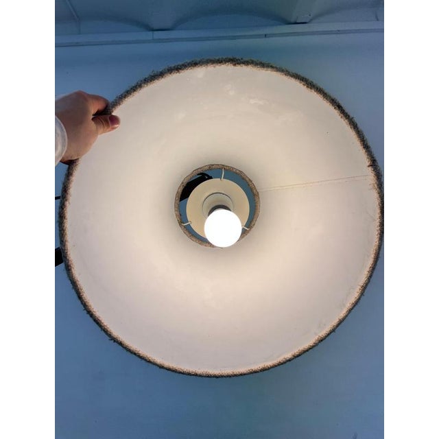 Wood Floor Lamp with Adjustable Arm and Counterweight, Denmark, 1970s For Sale - Image 7 of 11
