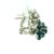 1970s Pair of Frantz Hingelberg Danish 14k Gold Sapphire and Diamond Floral Earrings For Sale In Miami - Image 6 of 16