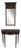 Statton Old Towne Mahogany Console Table & Mirror For Sale