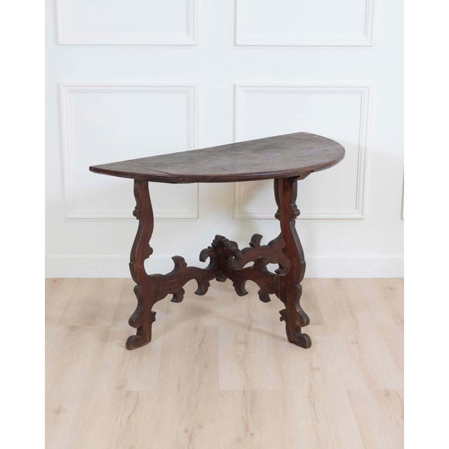 17th Century Chestnut Console Table For Sale - Image 4 of 8