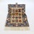 Early 20th Century Antique Micro Rug / Tapestry Pattern Beaded Bag With an Enameled Marcasite Frame For Sale - Image 5 of 12