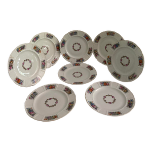 1920s Rosenthal Dinner Plates- Set of 8