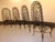 Metal Mid 20th Century John Salterini High-Back Hearts Peacock Chairs 4 Pieces, Attributed For Sale - Image 7 of 9