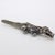 Metal Vintage Italian Handmade Genuine Silver Alligator Figurine, 1970s For Sale - Image 7 of 13