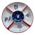 American Themed Coastal Serving Dish Platter With Dividers For Sale