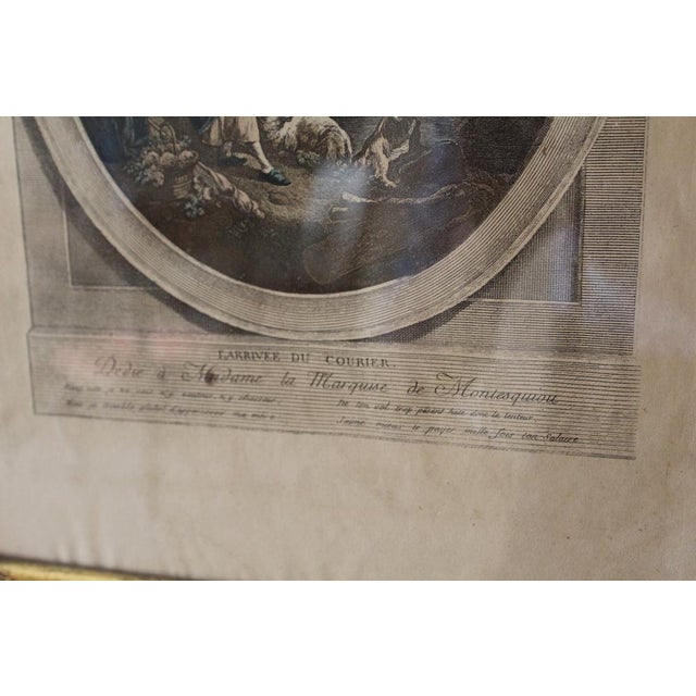 Dedicated to Marquise Madame de Montesquiou, 1800s, Prints, Set of 2 For Sale - Image 4 of 10