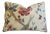 English Titley & Marr Chinoiserie Bird & Botanical Feather/Down Pillow 22" X 16" For Sale
