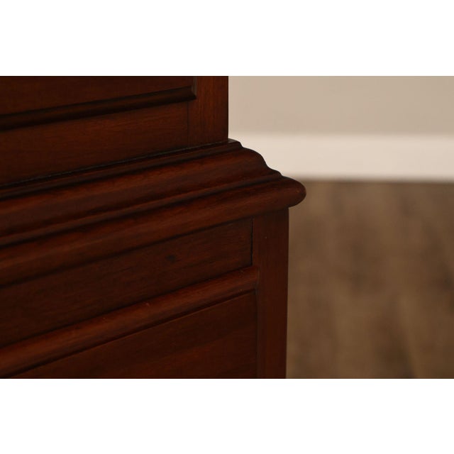 Henkel Harris Chippendale Style Cherry Tall Chest For Sale In Philadelphia - Image 6 of 18