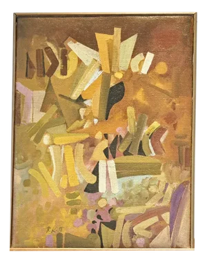 Oil Painting, Apotheose, Rose Kurtzke, Berlin, 1958