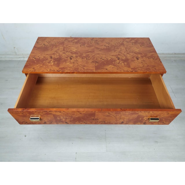 Vintage Amboyna Burl Chest of Drawers, 1970s For Sale - Image 11 of 18
