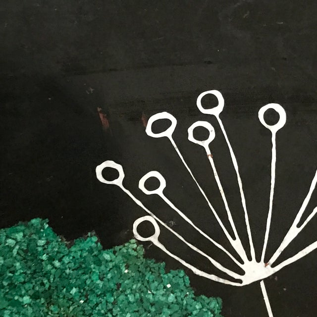 Mid-Century Modern Mid-Century Couroc Herbs Spices Pepper Mill Mortar Pestle Black Lacquer Tray For Sale - Image 3 of 12