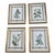 1980s Mark Catesby Hand-Colored Engraving Prints Set of 4 For Sale