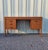Domino Mobler teak knee hole desk. Finished on both sides. There is no longer a key. This contains three drawers on the...