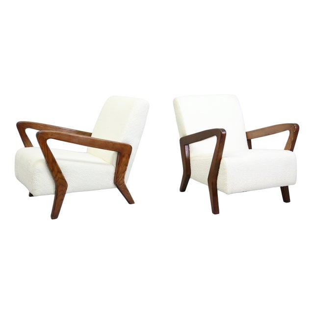 Armchairs by Gio Ponti, Italy, 1950, Set of 2 For Sale