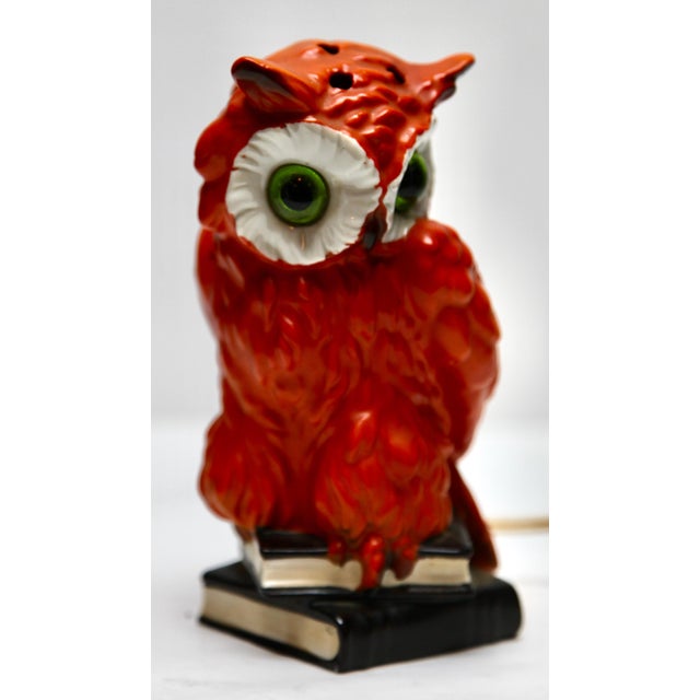 Owl Perfume Lamp by Carl Scheidig, Germany, 1930s For Sale - Image 6 of 9