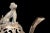 Chinese Antique Incense Burner, Large, White Brass With Foo Dog For Sale - Image 9 of 13