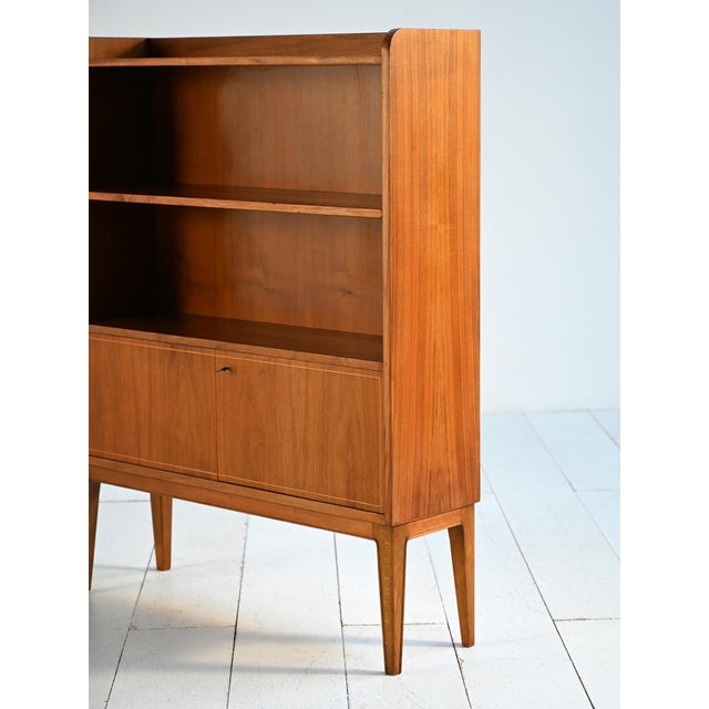 Wood Bookcase from Bodafors, Sweden, 1950s For Sale - Image 7 of 10