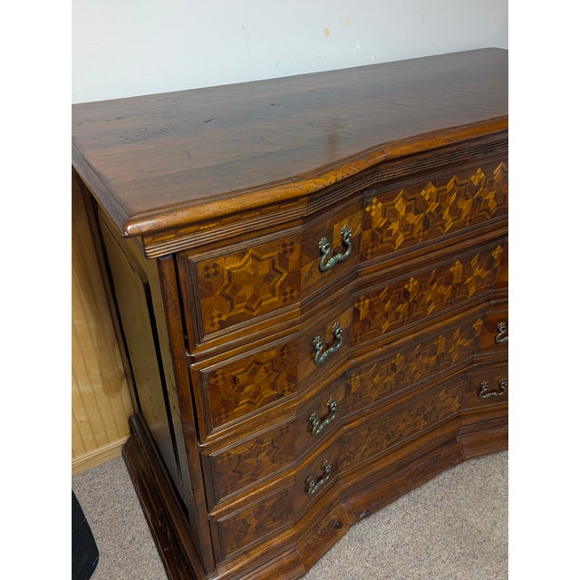 1990s Arte Brotto Vere Antichità, Italy Handmade Chest of Drawers For Sale - Image 4 of 11