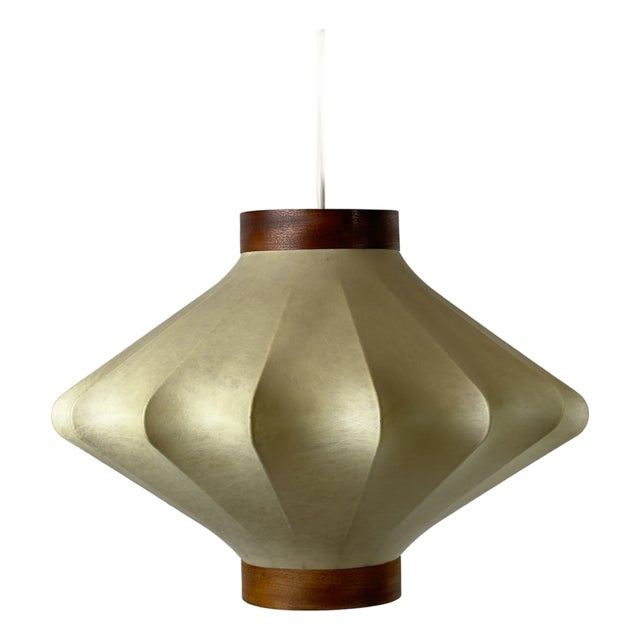 Mid-Century Modern Cocoon Pendant Lamp by Achille Castiglioni, 1960s For Sale