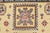 Beige Kazak Rug 3′ X 4’10” Beige Wool Tribal Hand-Knotted Oriental Carpet For Sale - Image 8 of 13