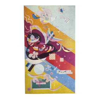 Wassily Kandinsky Vintage 1958 Abstract Modernist Lithograph Print " Composition IX " 1938 For Sale