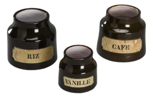 Ceramic Jars by Mado Jolain, 1960s, Set of 3