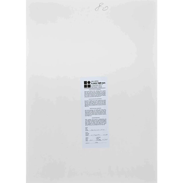 The Rest is an original colored lithograph realized by the artist Roger Chapelain-Midy in the 1970s. Hand-signed by the...