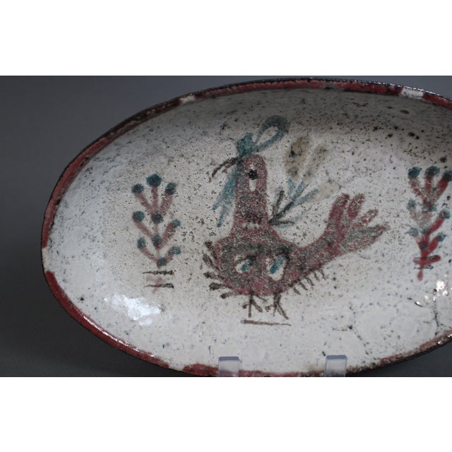 French Ceramic Tray by Gustave Reynaud, 1960s For Sale - Image 10 of 16
