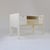 White lacquered Wooden Desk, 1970s For Sale - Image 3 of 10
