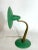 Metal Mid-Century Modern Italian Brass and Green Lacquer Table Lamp, 1950s For Sale - Image 7 of 15