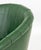 Borgade Green Leather Swivel Tub Chairs, Pair For Sale In New York - Image 6 of 7