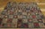 Antique American hooked rug, measures: 3'10" x 6'10".