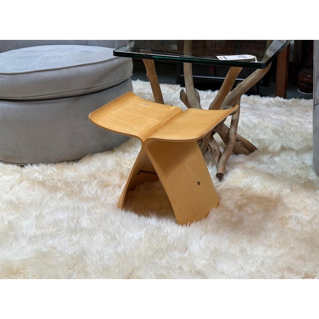 Tendo Mokko Sori Yanagi for Tendo Mokko Butterfly Stool, Vintage For Sale - Image 4 of 12