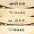 Metal Vintage English Gilt Silver Spirit Labels, London, 1970, Set of 4 For Sale - Image 7 of 8